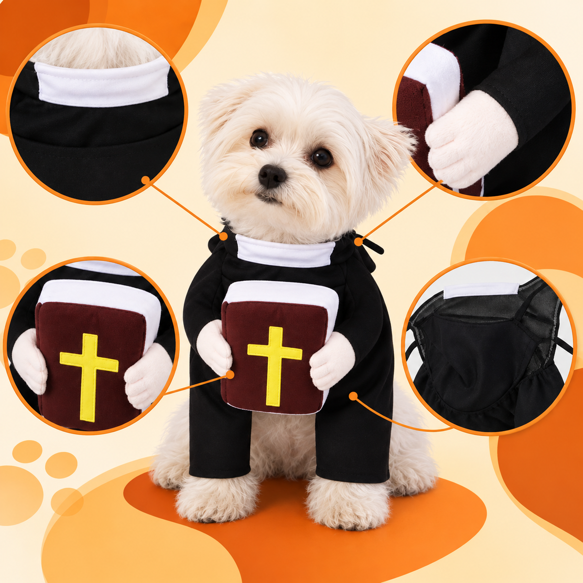 Disfraz Religioso para Perro